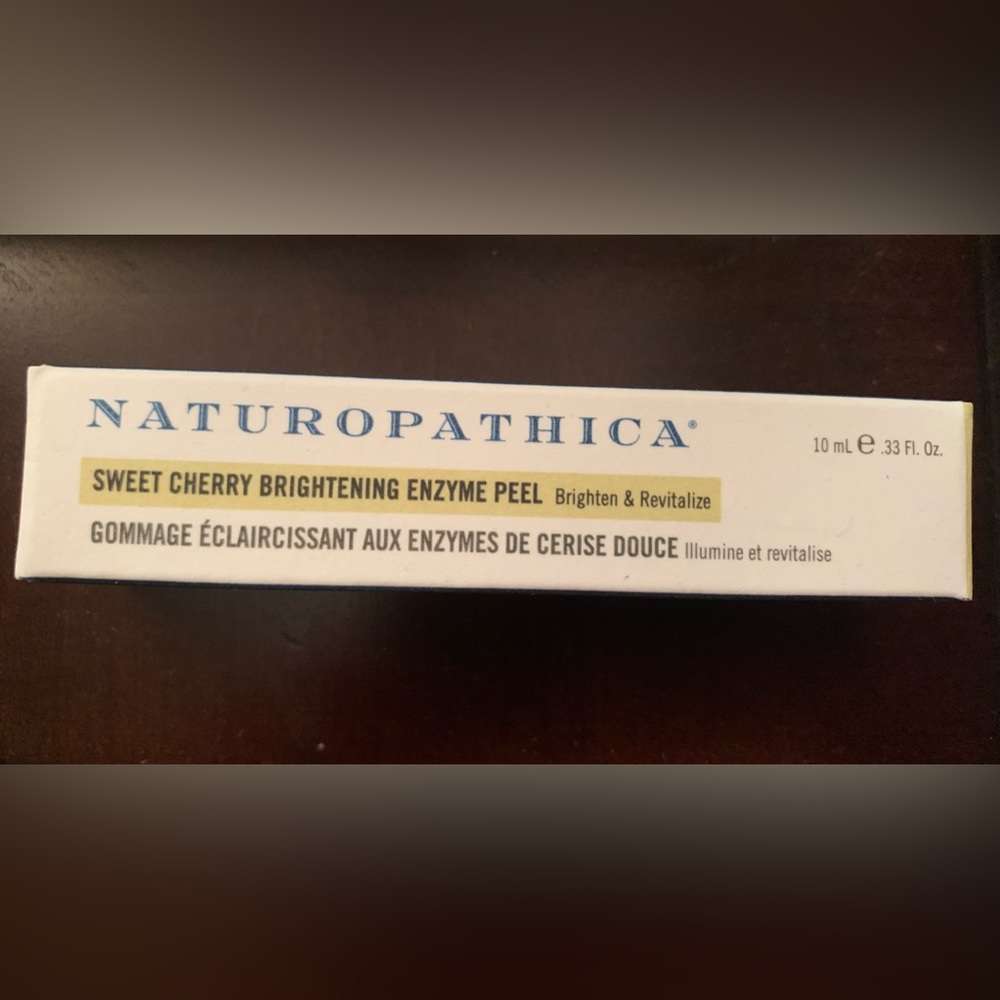 New. Naturopathica Sweet Cherry Brightning enzyme peel